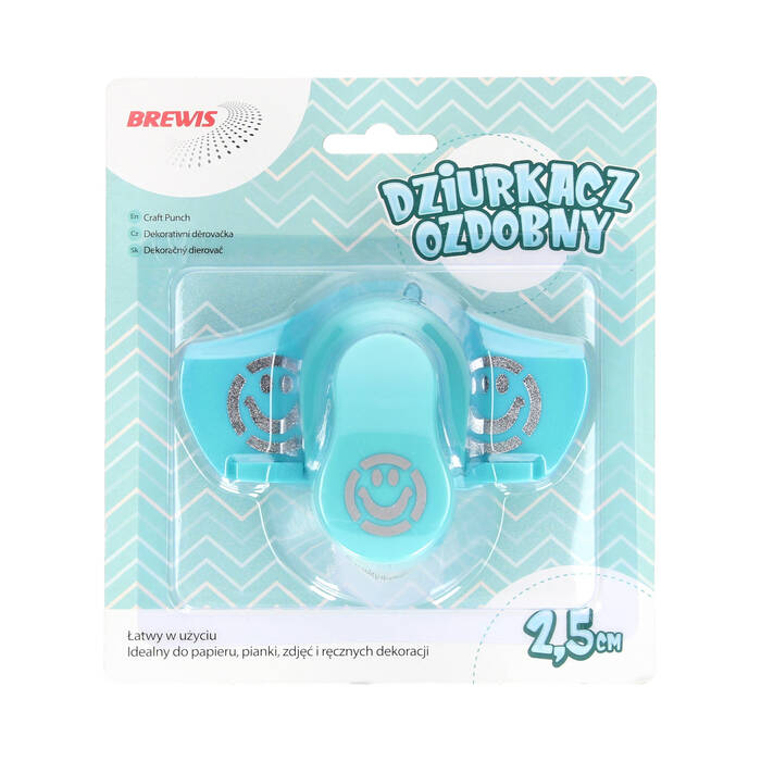Dziurkacz ozdobny 2.5cm Buźka/4 brzegowy VB7291 01
