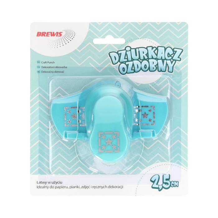 Dziurkacz ozdobny 2.5cm Gwiazdka/2 brzegowy VB7289 01