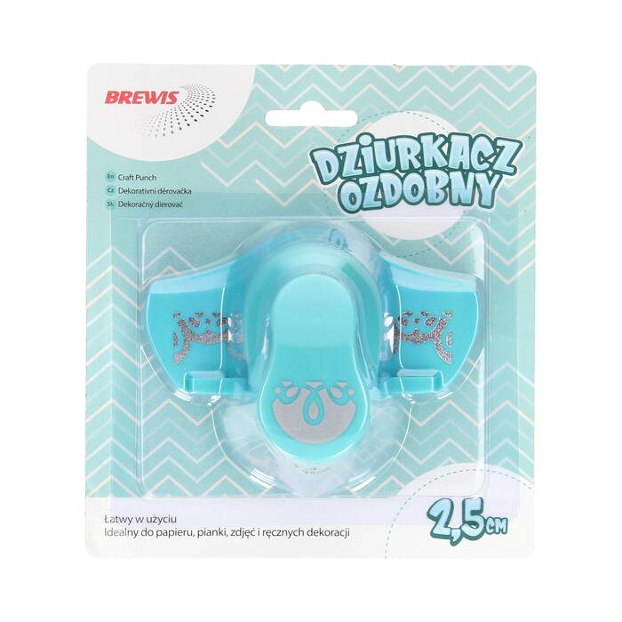 Dziurkacz ozdobny 2.5cm Falbanka/20 brzegowy VB7295 01