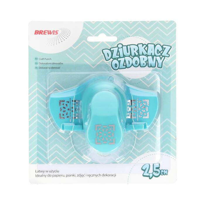 Dziurkacz ozdobny 2.5cm Rozeta/25 brzegowy VB7297 01
