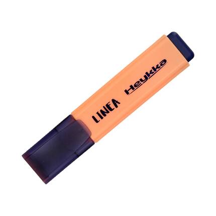 Zakreślacz 1-5mm jasnopomarańczowy pastel Linea Heykka AG6178 01
