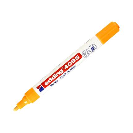 Marker kredowy 2.0-3.0mm pomarańczowy okrągły Edding 4095 EG5889 02