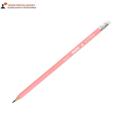 Ołówek z gumką pastel Astra 206120006 AZ0118 01