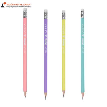 Ołówek z gumką pastel Astra 206120006 AZ0118 02