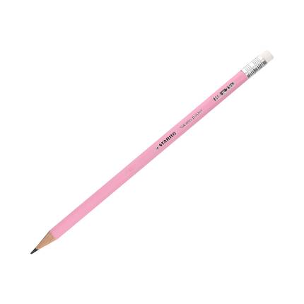 Ołówek z gumką HB różowy Pastel Swano Stabilo 4908/05 SH6050 01
