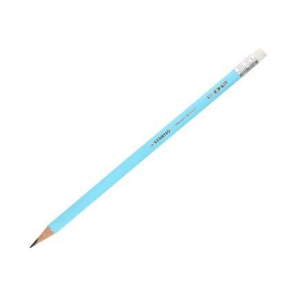Ołówek z gumką HB niebieski Pastel Swano Stabilo 4908/06 SH6051 01