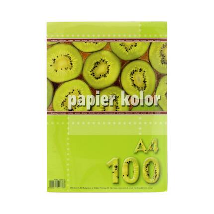 Papier ksero A4 80g brązowy (100) KR2014 01