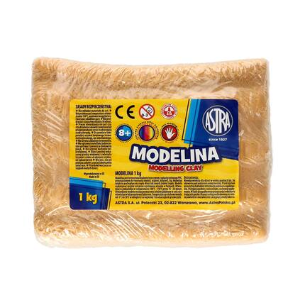 Modelina cukiernicza zabawa 1kg karmelowa Astra AZ0270 01