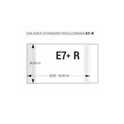 Okładka podręcznikowa E7 Plus regulowana OZB-43-01 (25) bezb BF7568 02