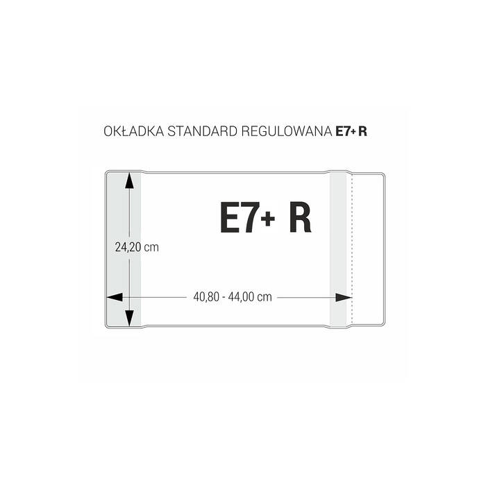 Okładka podręcznikowa E7 Plus regulowana OZB-43-01 (25) bezb BF7568 02