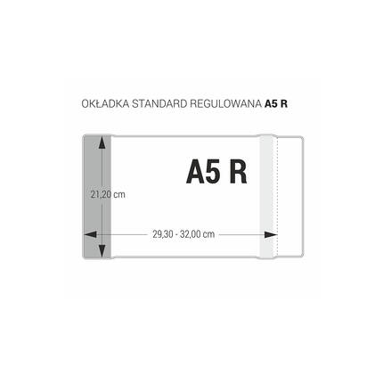 Okładka podręcznikowa A5 regulowana OZK-44 (25) BF5576 02