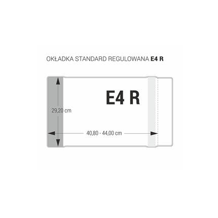 Okładka podręcznikowa E4 regulowana OZK-57 (25) BF5586 02