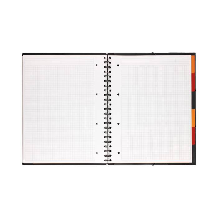 Kołonotatnik A4+/80 kratka teczka Oxford Organiser Book TP1900 02