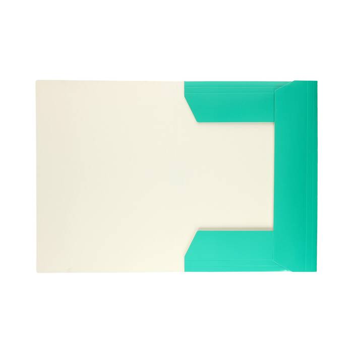 Teczka gumka A4+ fluo/turkusowa Interdruk IR6790 02