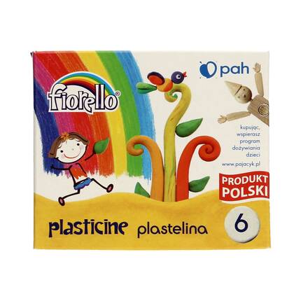 Plastelina 6kol Fiorello 170-1430 KA5775 01