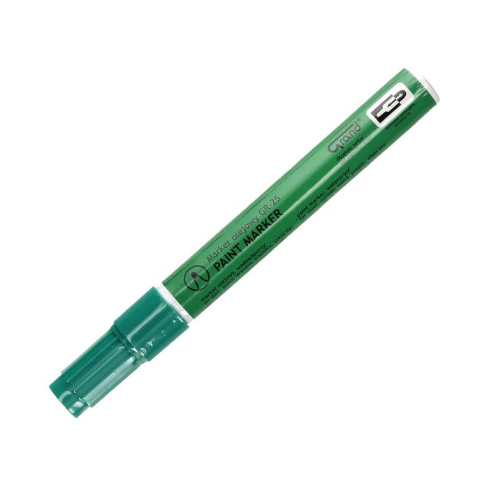 Marker olejowy 1.8mm zielony okrągły Grand KA7222 01