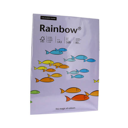 Papier ksero A3 80g fioletowy Rainbow 60 PI1045 01