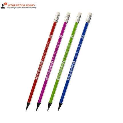 Ołówek grafitowy z/g czarne drewno Astra 206120014 AZ0125 02