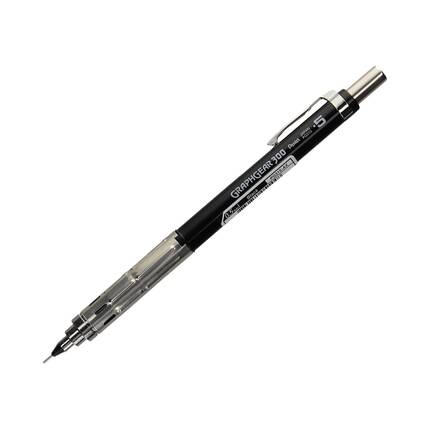 Ołówek automatyczny 0.5mm czarny Graphgear 300 Pentel PN6665 01