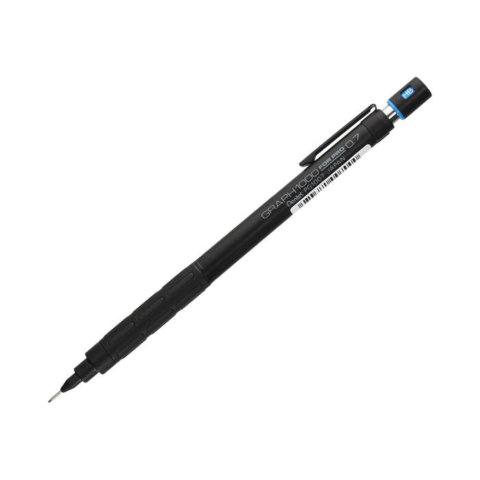 Ołówek automatyczny 0.7mm czarno/nieb Graph1000 Pentel PN6672 01