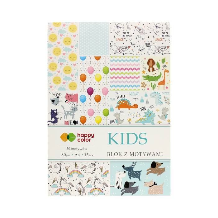 Blok motyw A4/15 Kids Happy Color ST7397 01