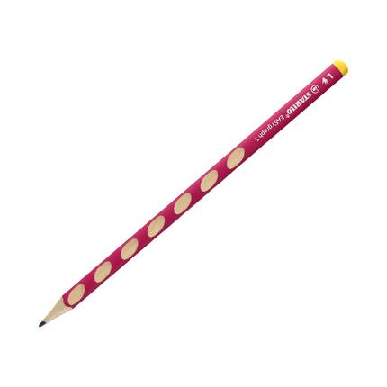 Ołówek do nauki pisania dla leworęcznych HB różowy Easygraph Stabilo 325/01-HB-6 SH1204 01