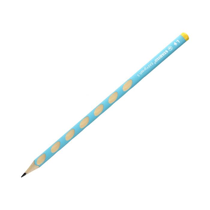 Ołówek do nauki pisania dla leworęcznych HB niebieski Easygraph Stabilo 325/02-HB-6 SH1205 01