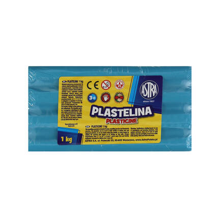 Plastelina 1kg jasnoniebieska AZ6236 01