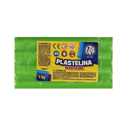 Plastelina 1kg seldynowa luz AZ6237 01