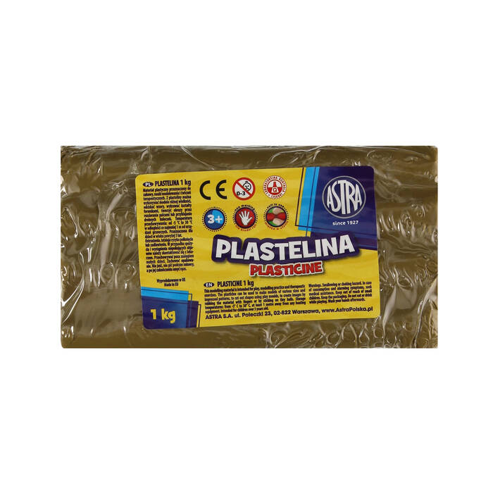 Plastelina 1kg oliwkowa AZ6238 01