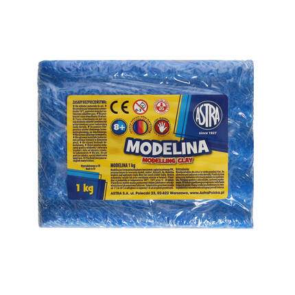 Modelina 1kg niebieska Astra AZ1057 01