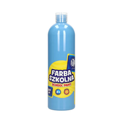 Farba szkolna niebieska 500ml Astra VK1877 01