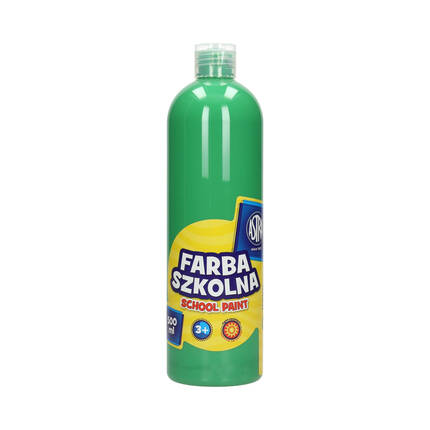 Farba szkolna jasnozielona 500ml Astra VK1880 01