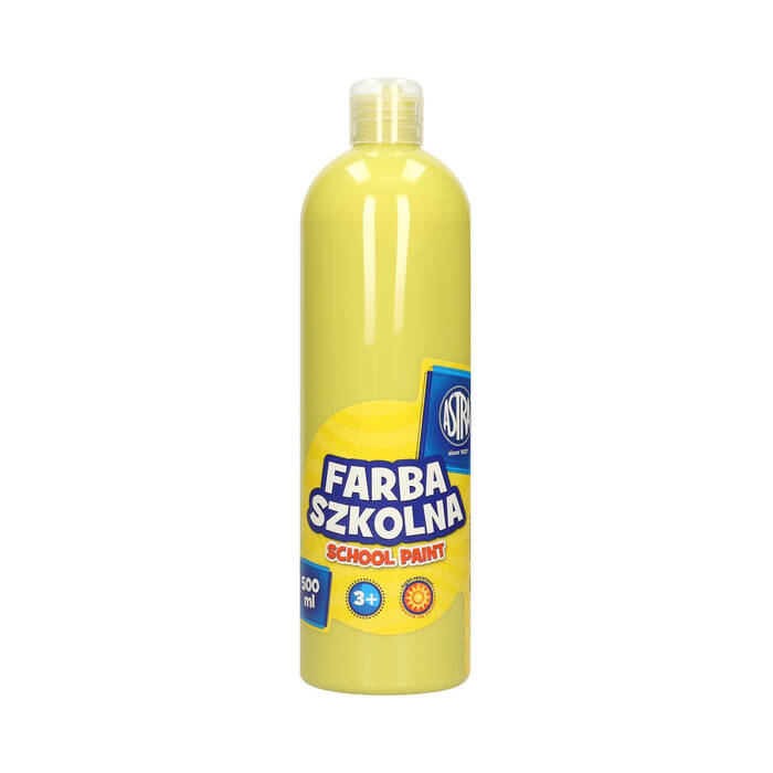 Farba szkolna cytryna 500ml Astra VK1883 01