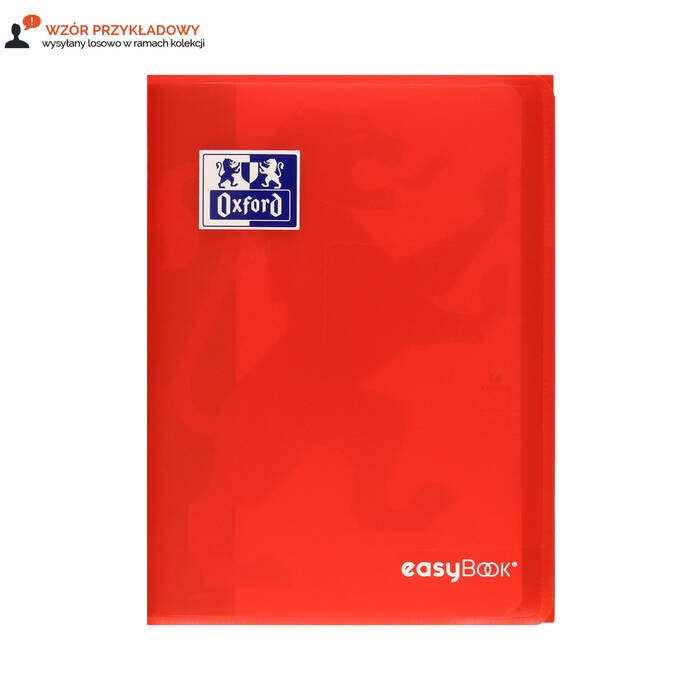 Zeszyt A5/60 kratka PP Easybook Oxford 400146693 TP1398 01