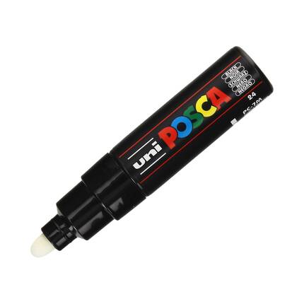 Marker plakatowy 4.5-5.5mm czarny okrągły Posca PC-7M UN1179 02