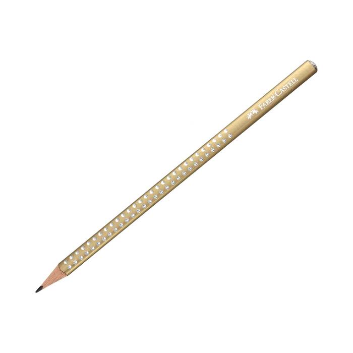 Ołówek zwykły Sparkle pearl złoty Faber Castell 118214 FC6463 01