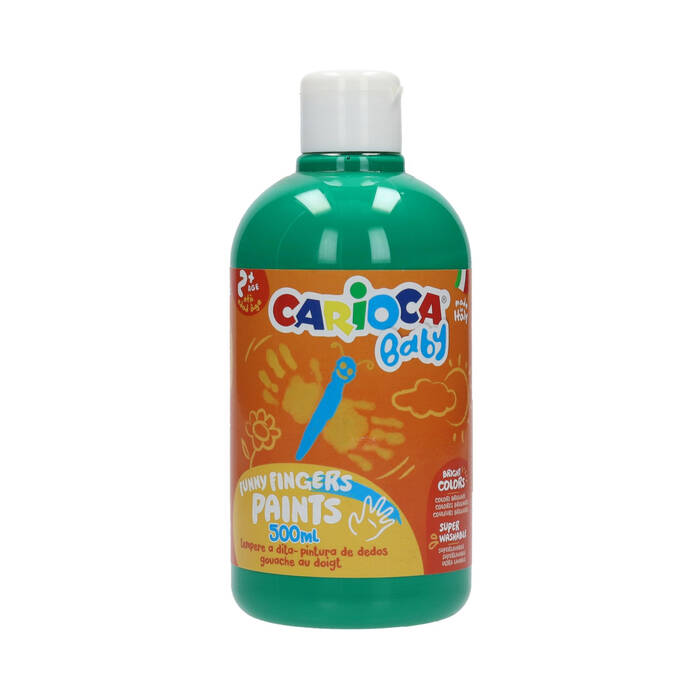 Farba palce zielona 500ml Baby Carioca KA7511 01