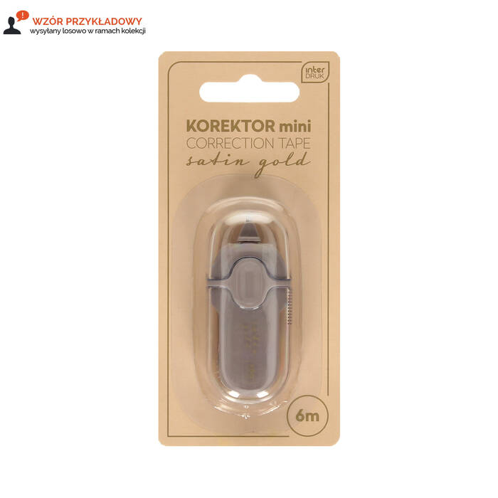 Korektor taśma mini Satin Gold YnTeen IR1111 01