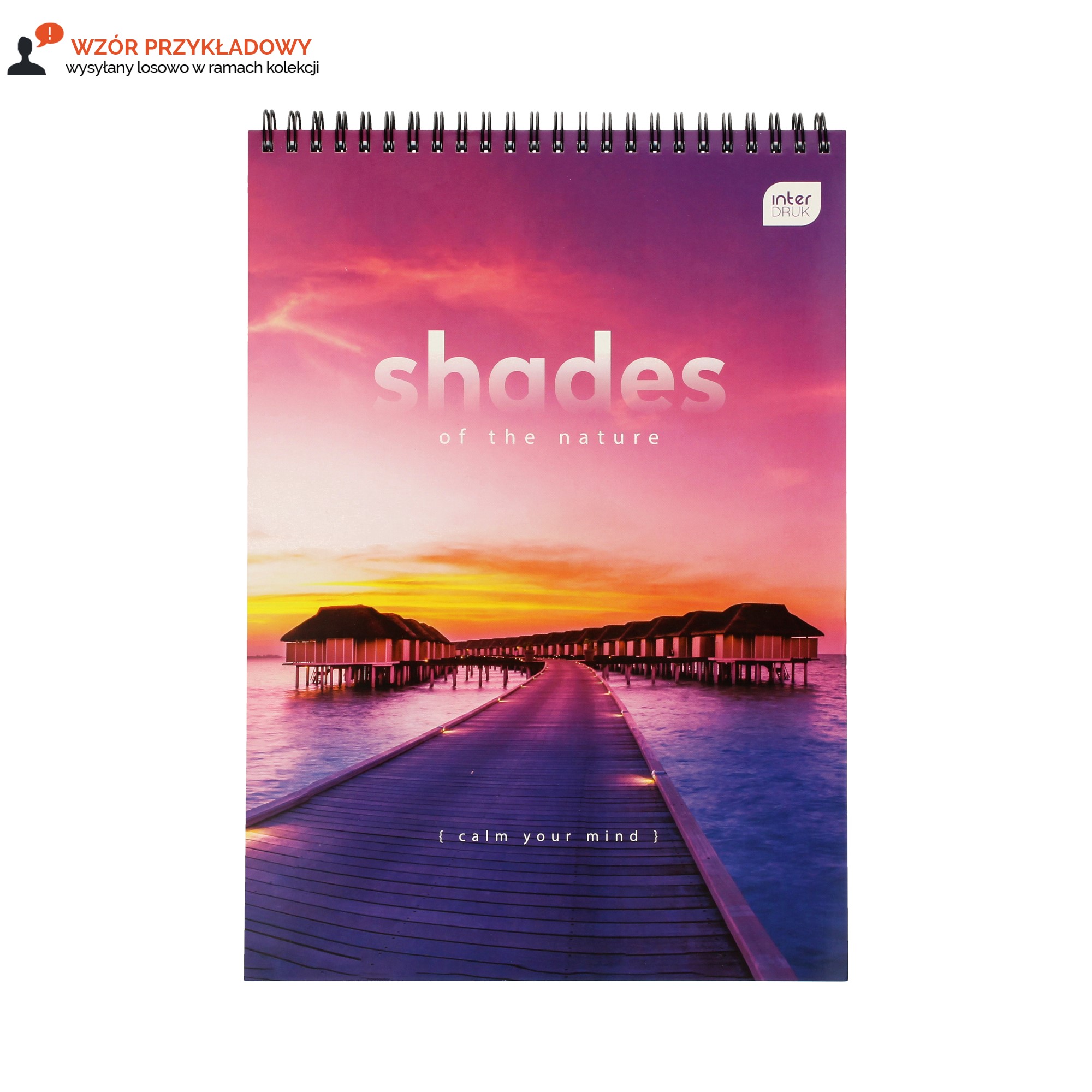 Kołozeszyt A4/100 kratka - krótki bok - Interdruk IR5986 01 Kołozeszyt A4/100 kratka - krótki bok - Interdruk IR5986 01