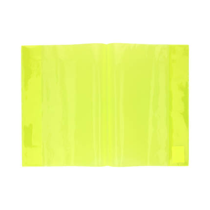 Okładka na zeszyt A4/PVC neon żółta Biurfol - 10szt. BF7760 01