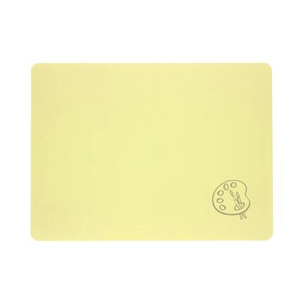 Podkładka do prac plastycznych A4 pastel żółty Biurfol BF7715 01