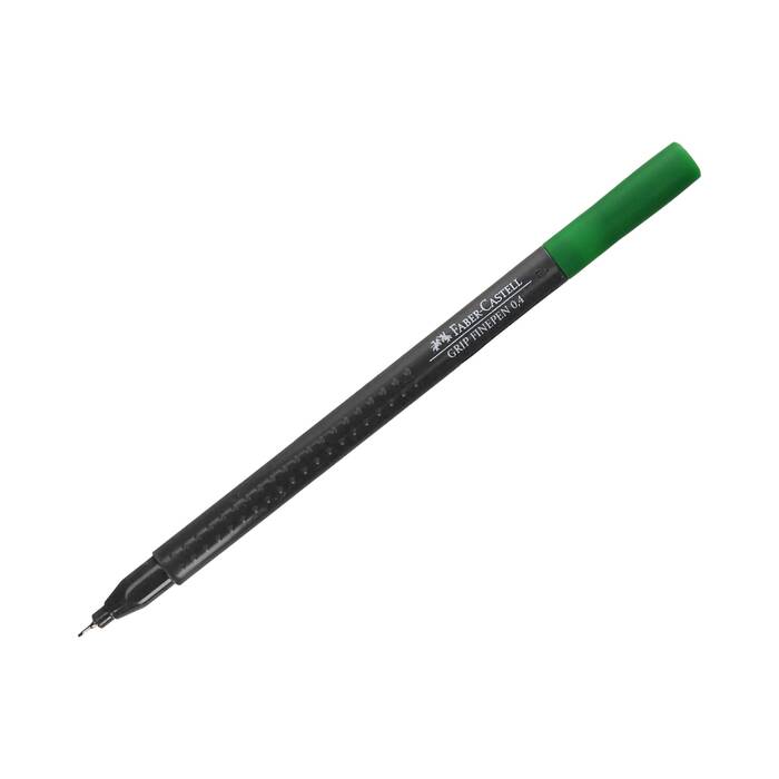 Cienkopis zielony Grip Faber Castell 151667FC FC6023 02