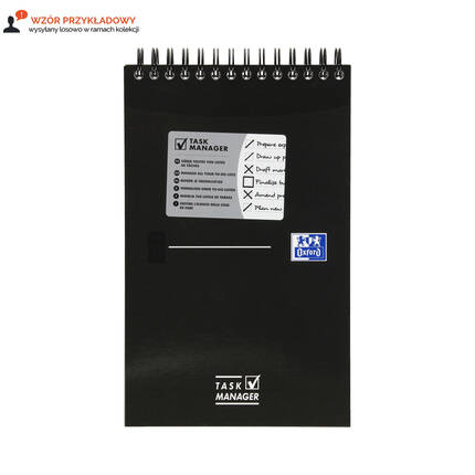 Kołonotatnik 125x200/70 Task Manger Oxford 400055727 TP2043 01