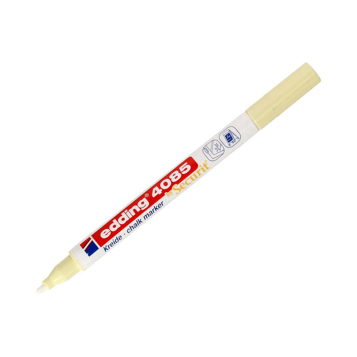 Marker kredowy do szyb 1.0-2.0mm żółty pastel Edding 4085 EG5226 02