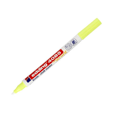 Marker kredowy do szyb 1.0-2.0mm żółty neon Edding 4085 EG5230 02