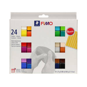 Modelina zestaw 24kol x 25g soft Basic FIMO ST6438 01