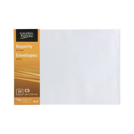 Koperty C5 diament biel Millenium 120g - 10 szt. w opak. AG5013 02