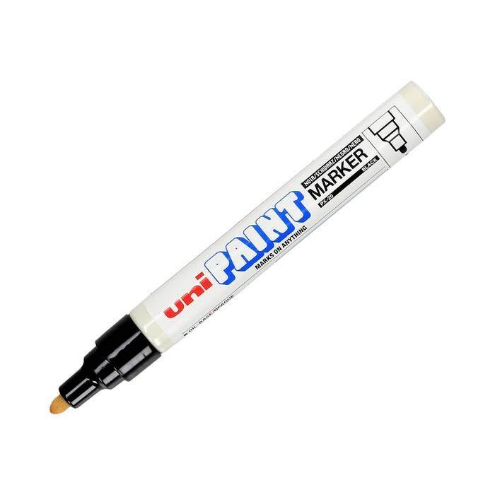 Marker olejowy 2.2-2.8mm czarny okrągły Uni PX20 UN1055 02