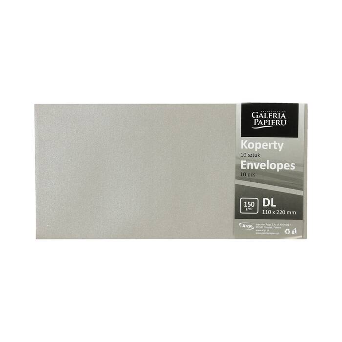 Koperty DL srebrny Pearl 150g (10) AG7150 03
